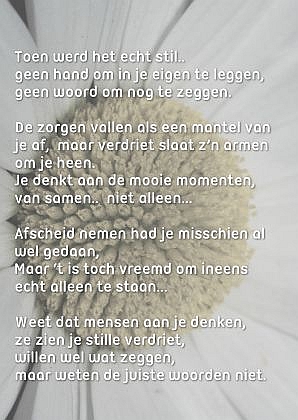 Het werd stil het werd stil